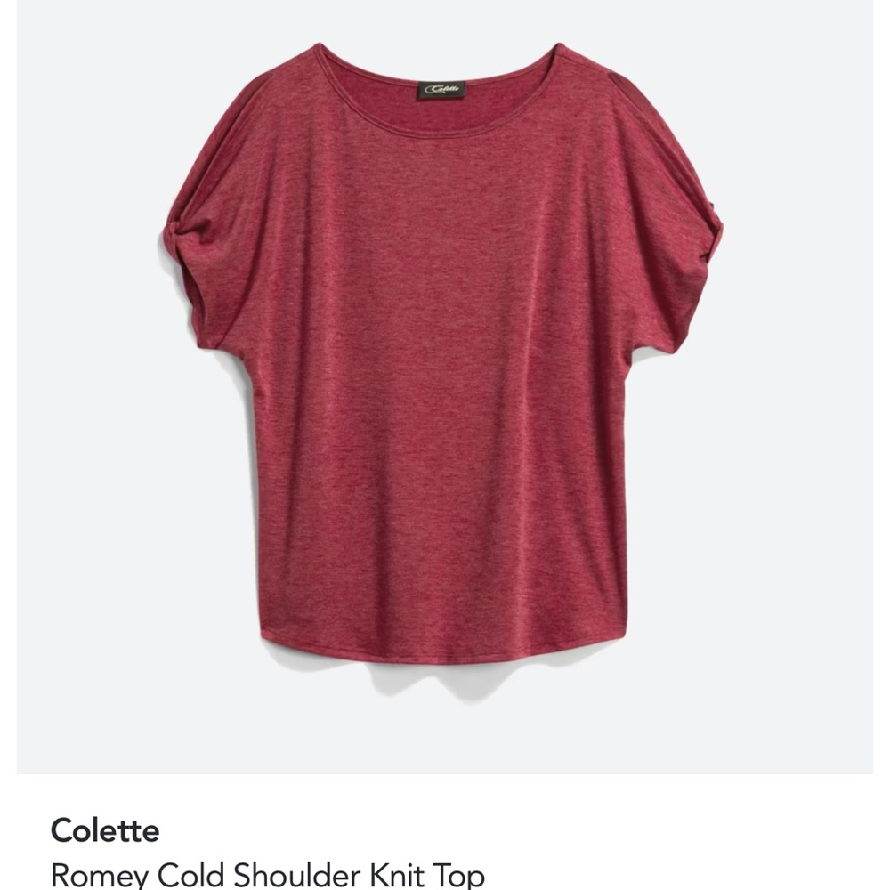 Romey cold shoulder top